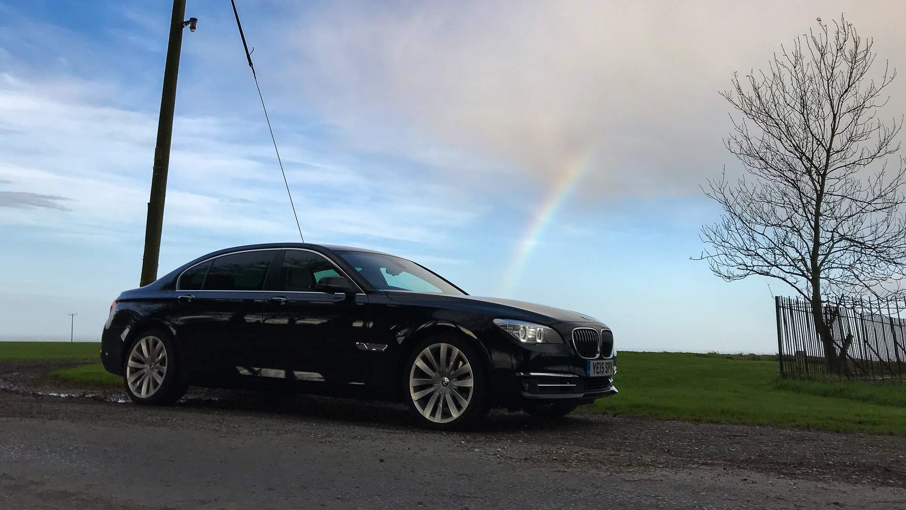 BMW with Rainbow
